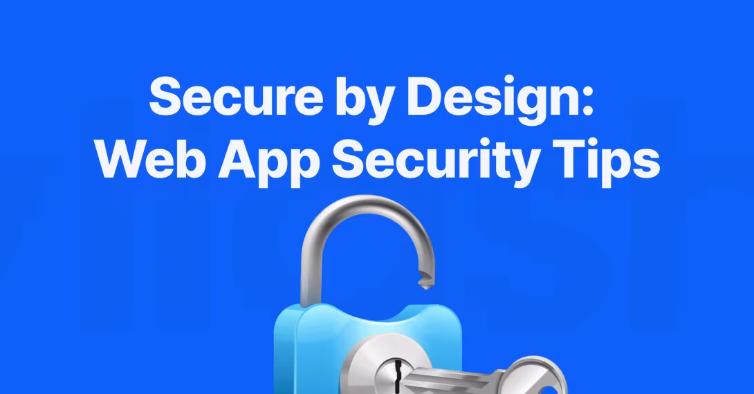 Secure by Design: Web App Security Best Practices for Developers - Myllash